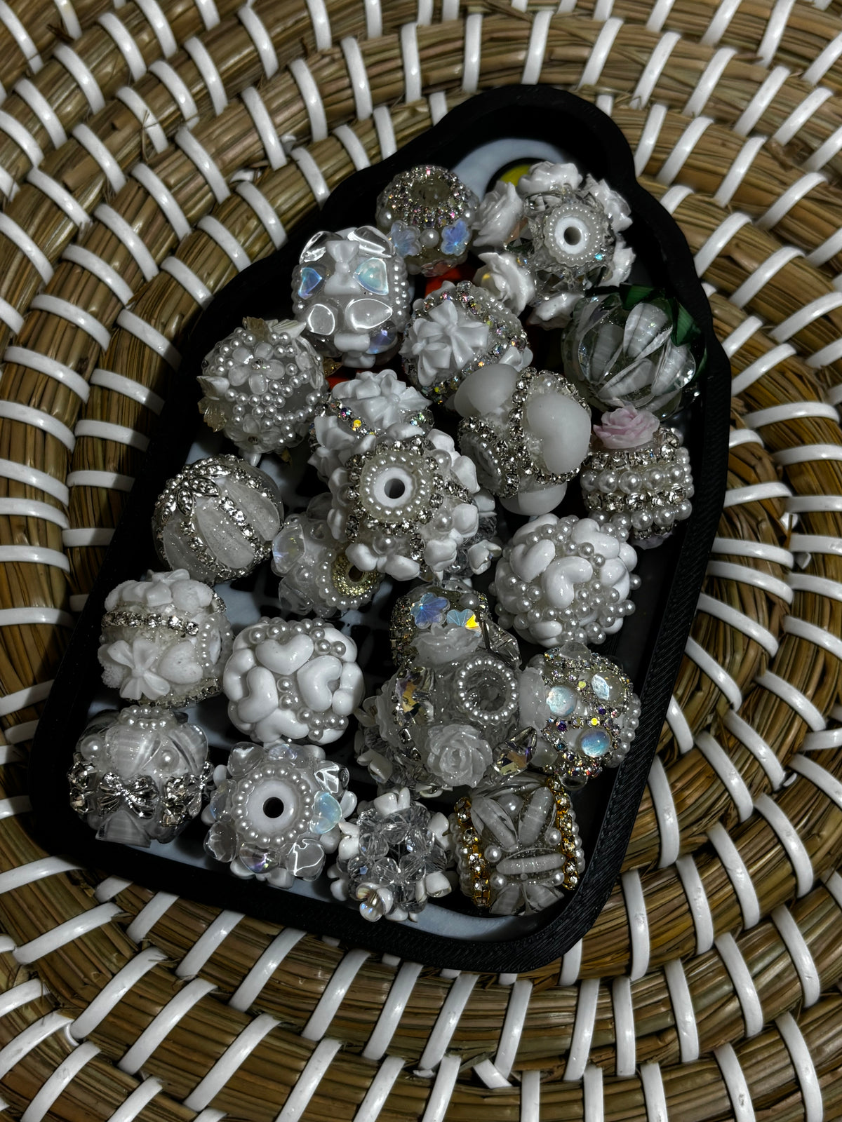 5 Pack Fancy Beads