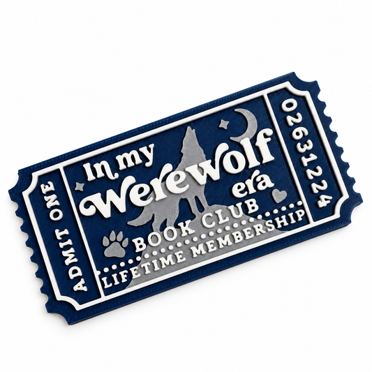 Werewolf Era Bookshelf Ticket