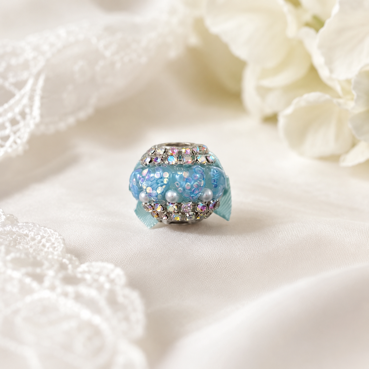 Heart Bow Fancy Bead