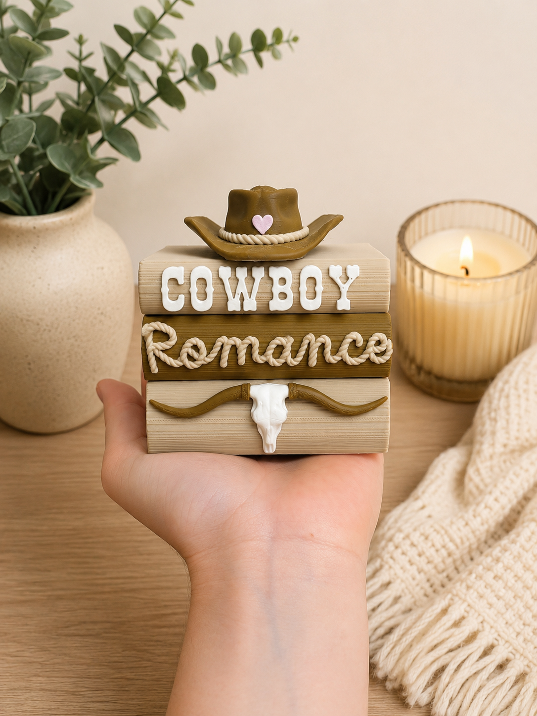 Cowboy Romance Book Stack