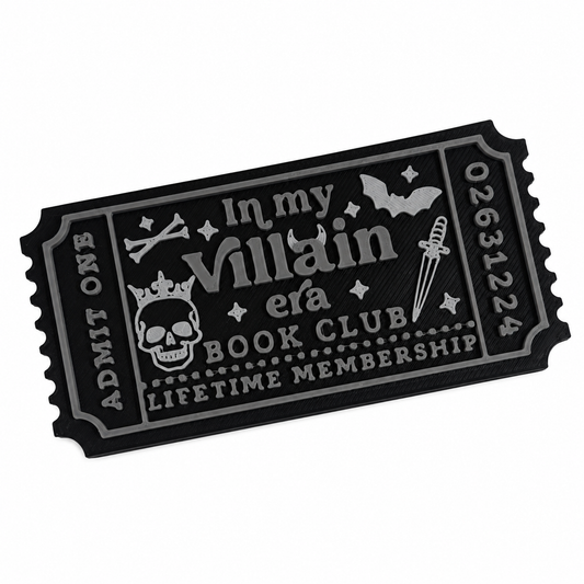 Villain Era Bookshelf Ticket