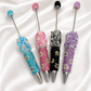 Butterfly Flower Beadable Pen