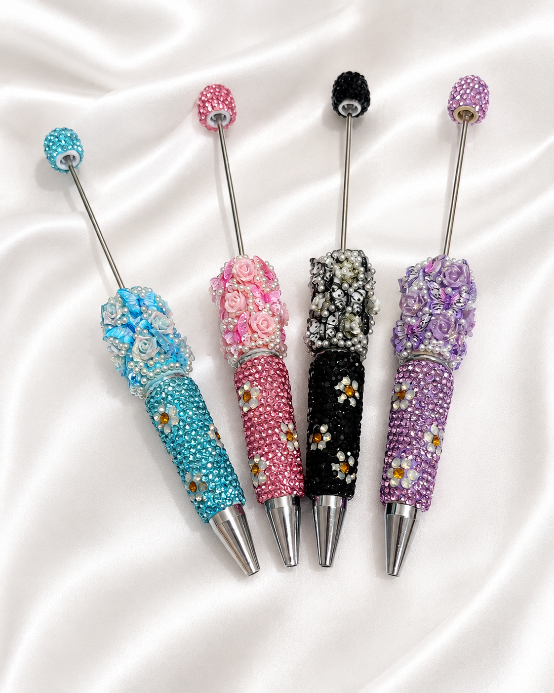 Butterfly Flower Beadable Pen