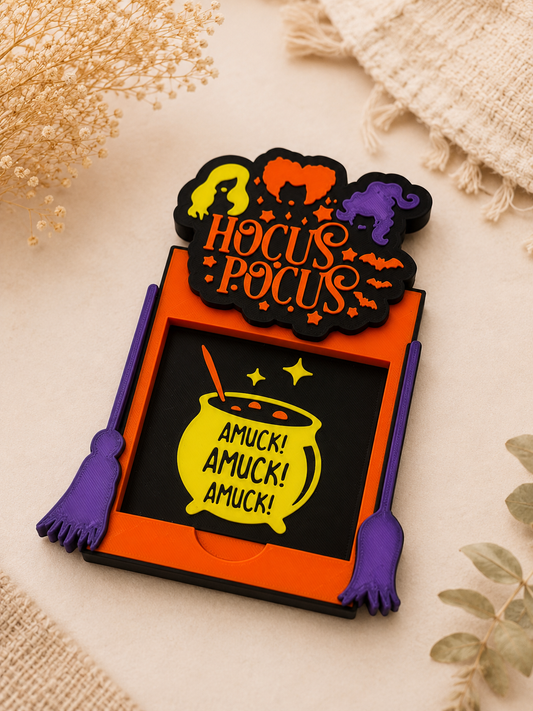 Witch - Sticky Note Holder