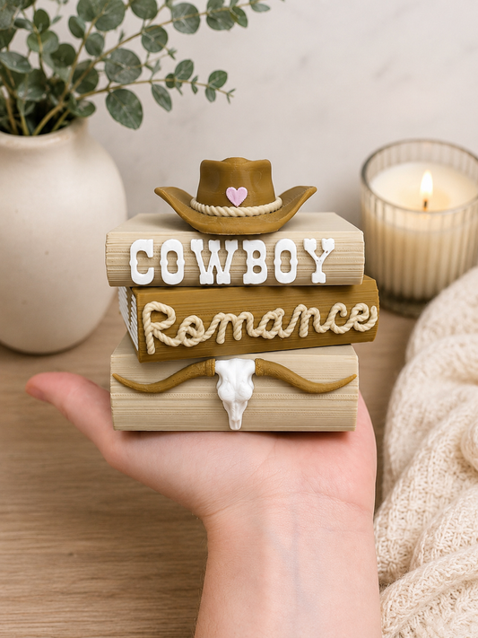 Cowboy Romance Book Stack