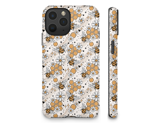 Honeycomb Bees | MagSafe Phone Case