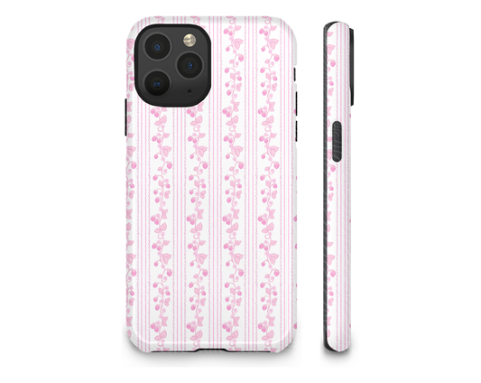 Strawberry Lace | MagSafe Phone Case