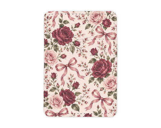 Rose Bows | MagSafe Card Holder