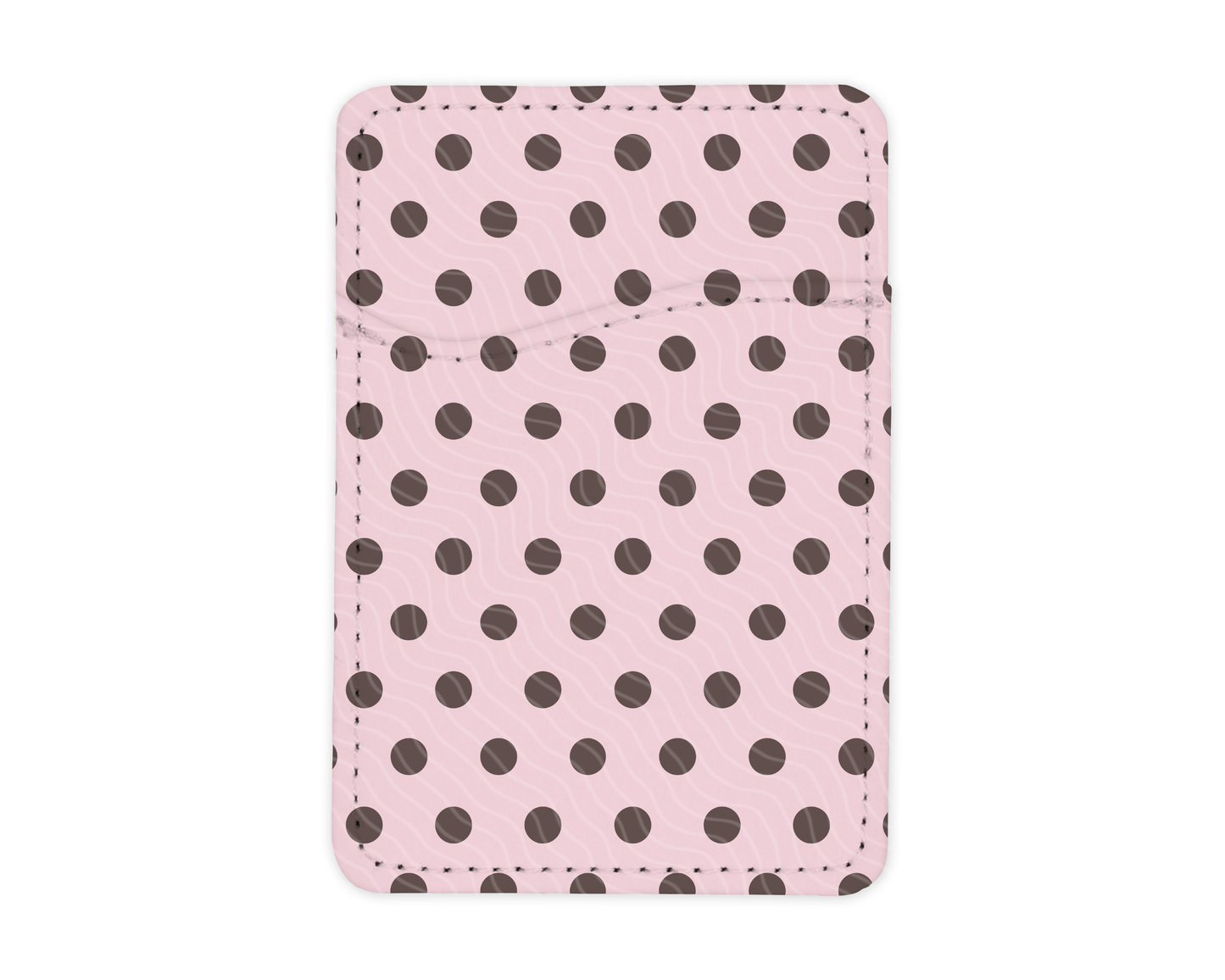 Blush Dots | MagSafe Card Holder