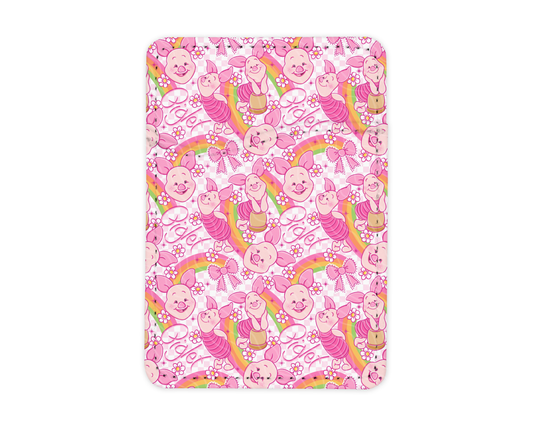 Pink Little Pig | MagSafe Card Holder