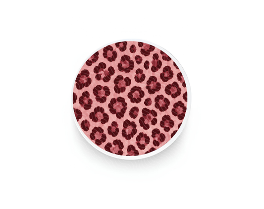Burgundy Leopard | MagSafe Phone Grip