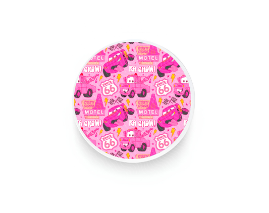 Pink Pit Crew | MagSafe Phone Grip