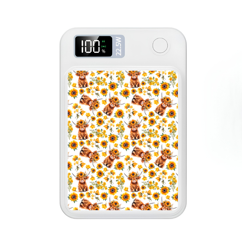 Sunflower Highland | MagSafe Power Bank