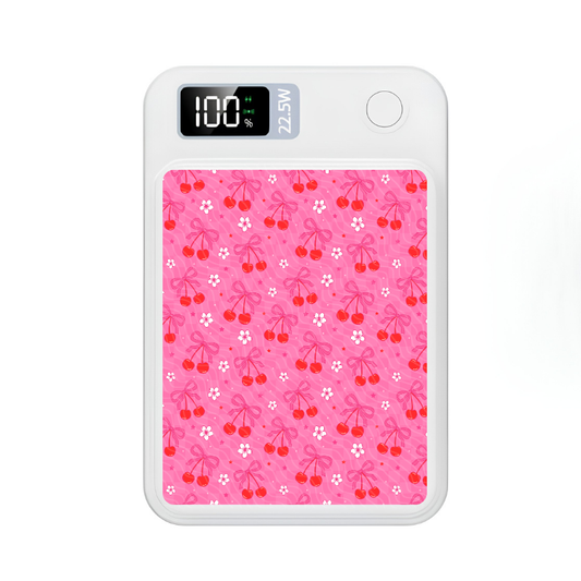 Pink Cherries | MagSafe Power Bank