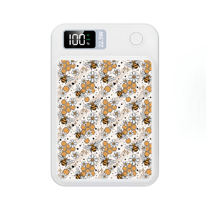 Honeycomb Bees | MagSafe Power Bank