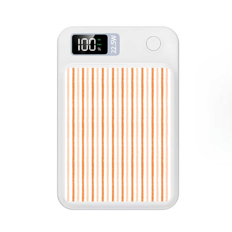 Pretty Stripes | MagSafe Power Bank