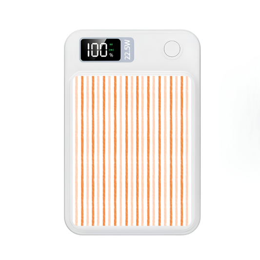 Pretty Stripes | MagSafe Power Bank