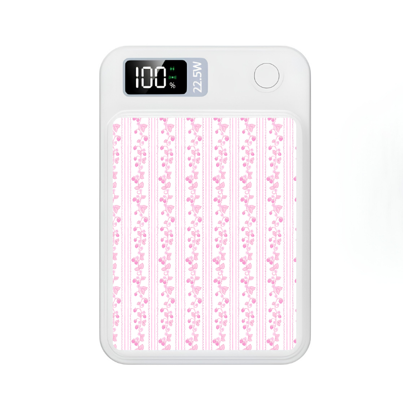 Strawberry Lace | MagSafe Power Bank