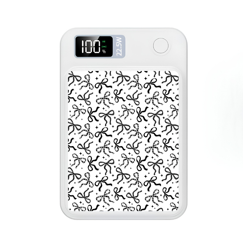 Black Bows | MagSafe Power Bank