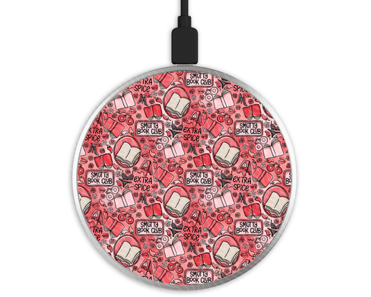 Smutty Book Club | Wireless Charger