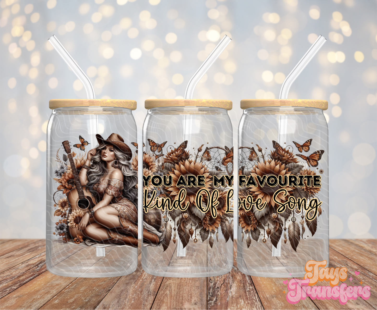 You Are My Favourite Kind Of Love Story - 16OZ UV DTF Wrap