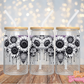 White Sunflowers - 16OZ UV DTF Wrap