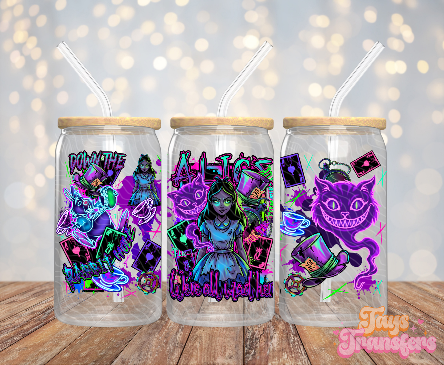 Alice - 16OZ UV DTF Wrap