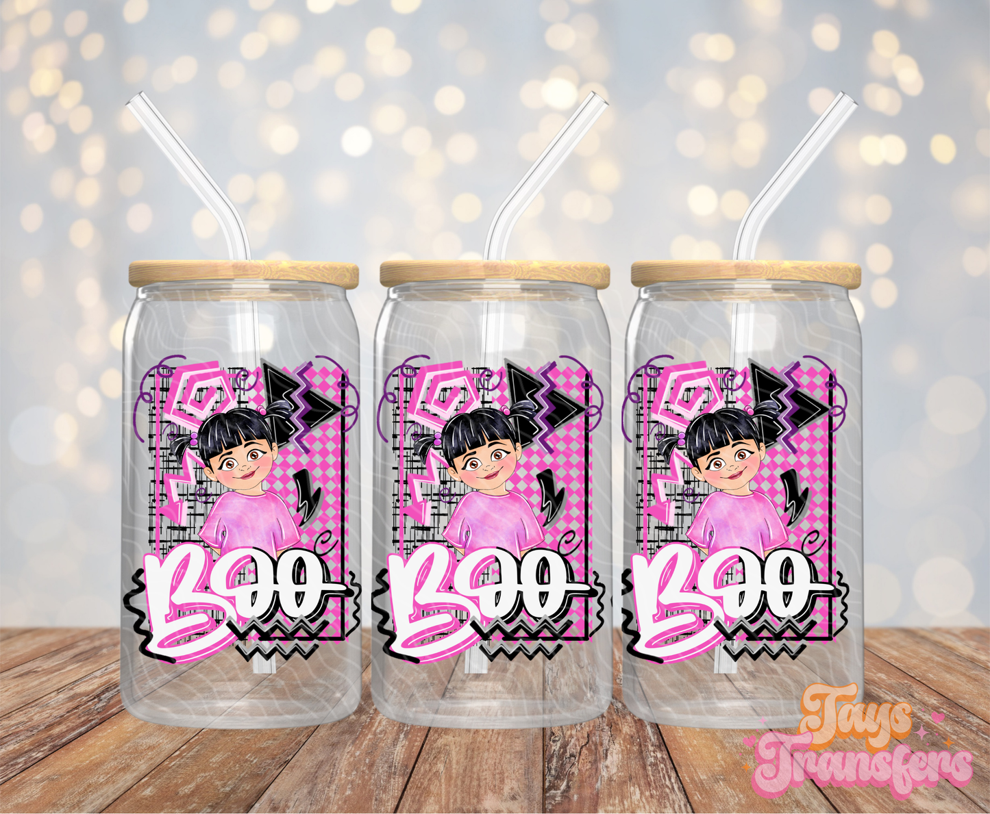 Boo - 16OZ UV DTF Wrap