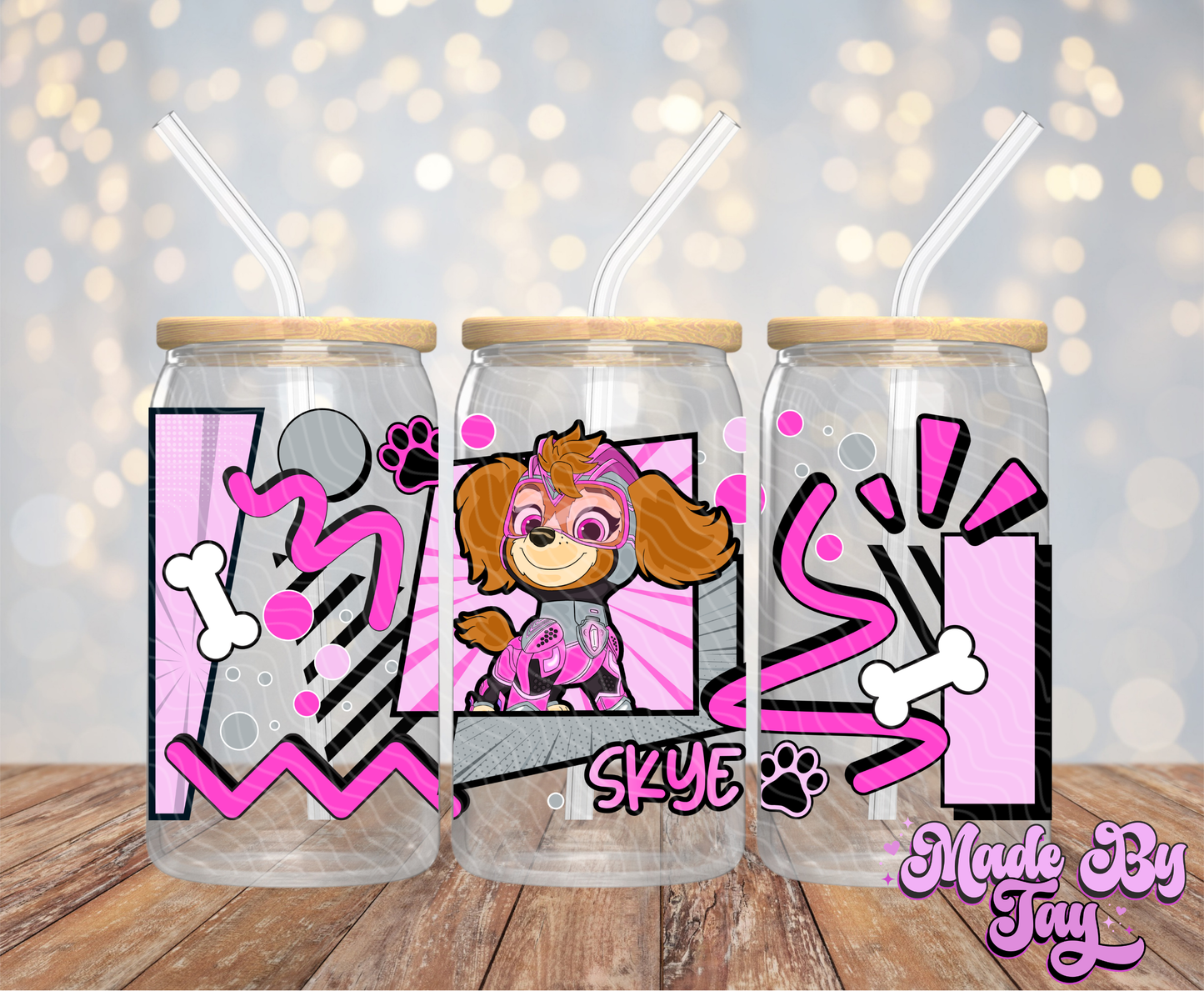 Sk_e- 16OZ UV DTF Wrap