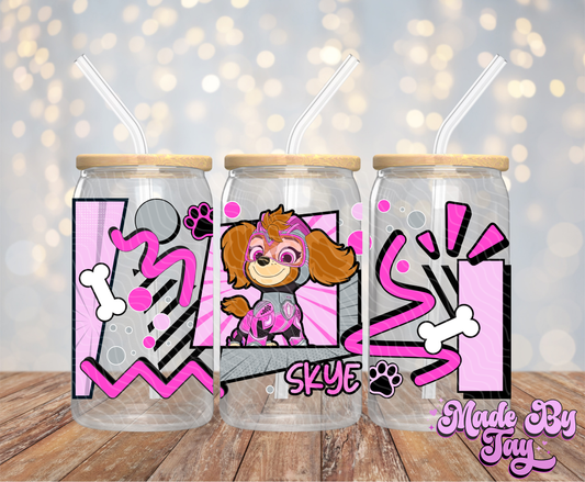 Sk_e- 16OZ UV DTF Wrap