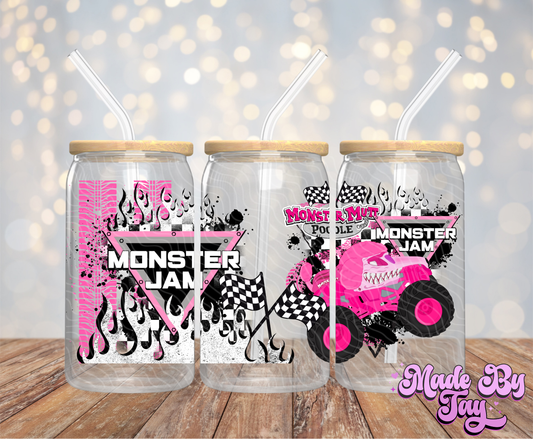 M_nster M_tt Poodle - 16OZ UV DTF Wrap