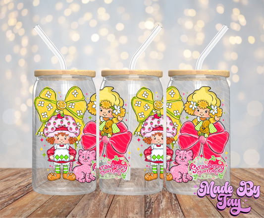 Strawb_rry Sh_rtcake - 16OZ UV DTF Wrap