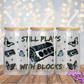 Still Plays With Blocks - 16OZ UV DTF Wrap