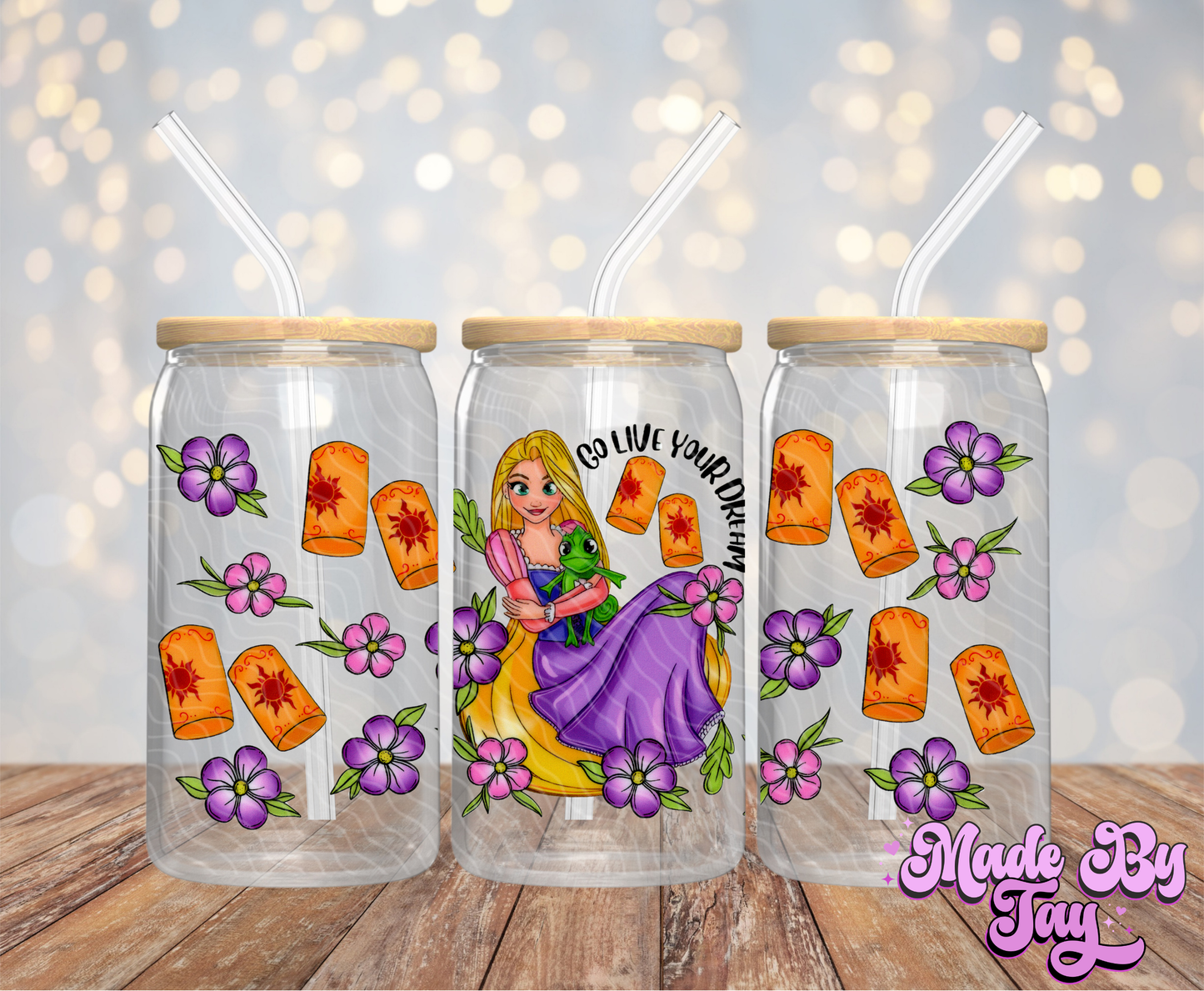 Go Live Your Dreams - 16OZ UV DTF Wrap