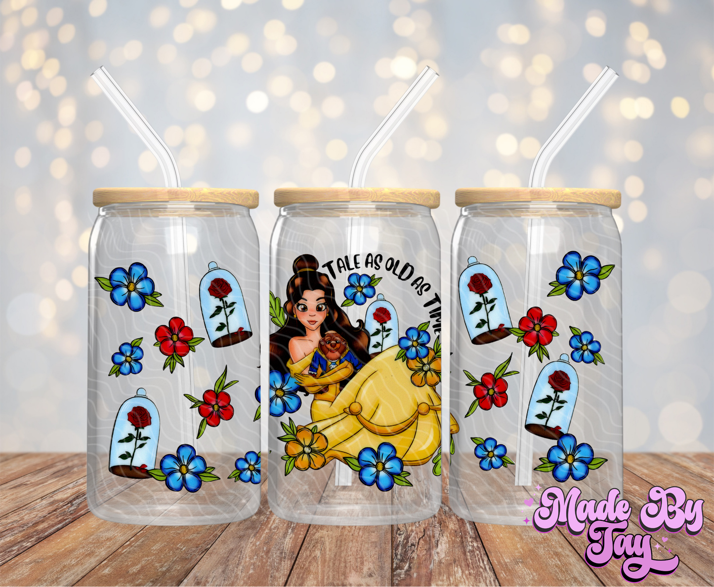 Tale As Old As Time - 16OZ UV DTF Wrap