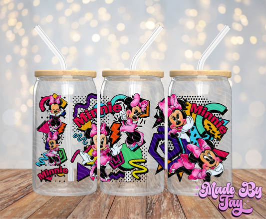 M_nnie - 16OZ UV DTF Wrap