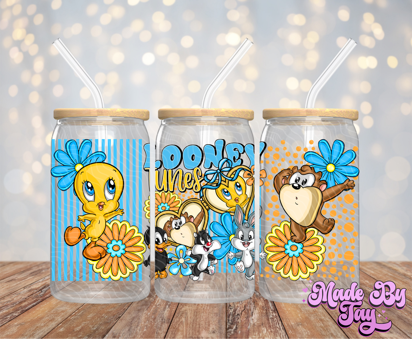 L__ney T_nes - 16OZ UV DTF Wrap
