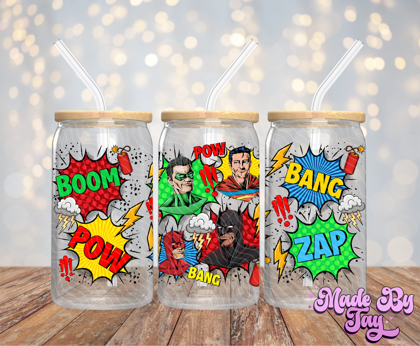 Superheroes - 16OZ UV DTF Wrap