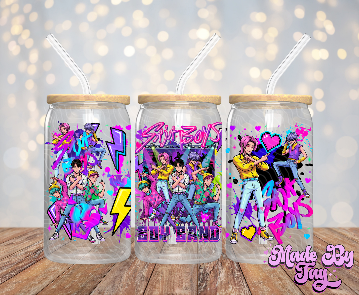 S_ja B_ys - 16OZ UV DTF Wrap