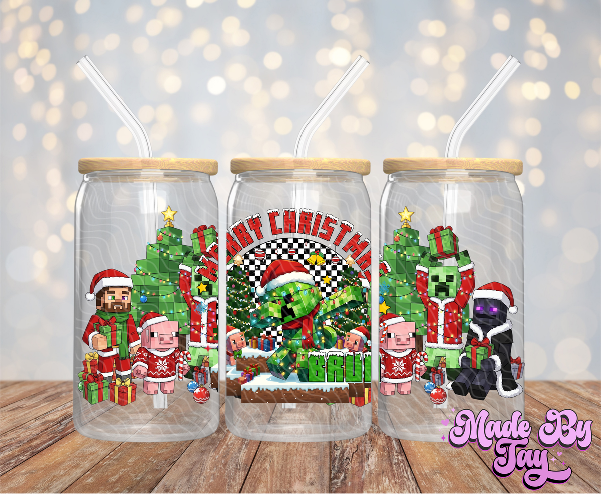 M_necr_ft Christmas - 16OZ UV DTF Wrap