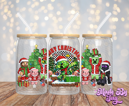 M_necr_ft Christmas - 16OZ UV DTF Wrap