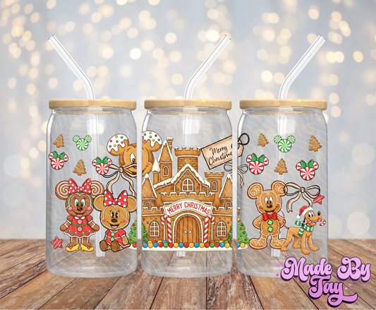 M_ck & M_n Christmas - 16OZ UV DTF Wrap