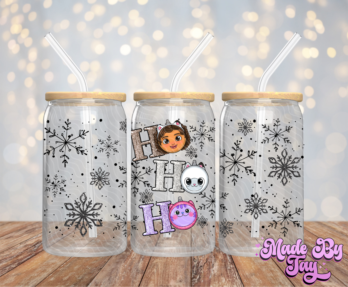 Ho Ho Ho G_bby - 16OZ UV DTF Wrap