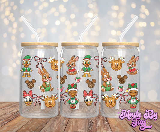 M_ck & Friends Christmas - 16OZ UV DTF Wrap
