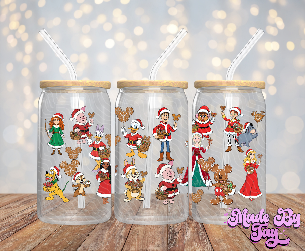 Character Christmas - 16OZ UV DTF Wrap