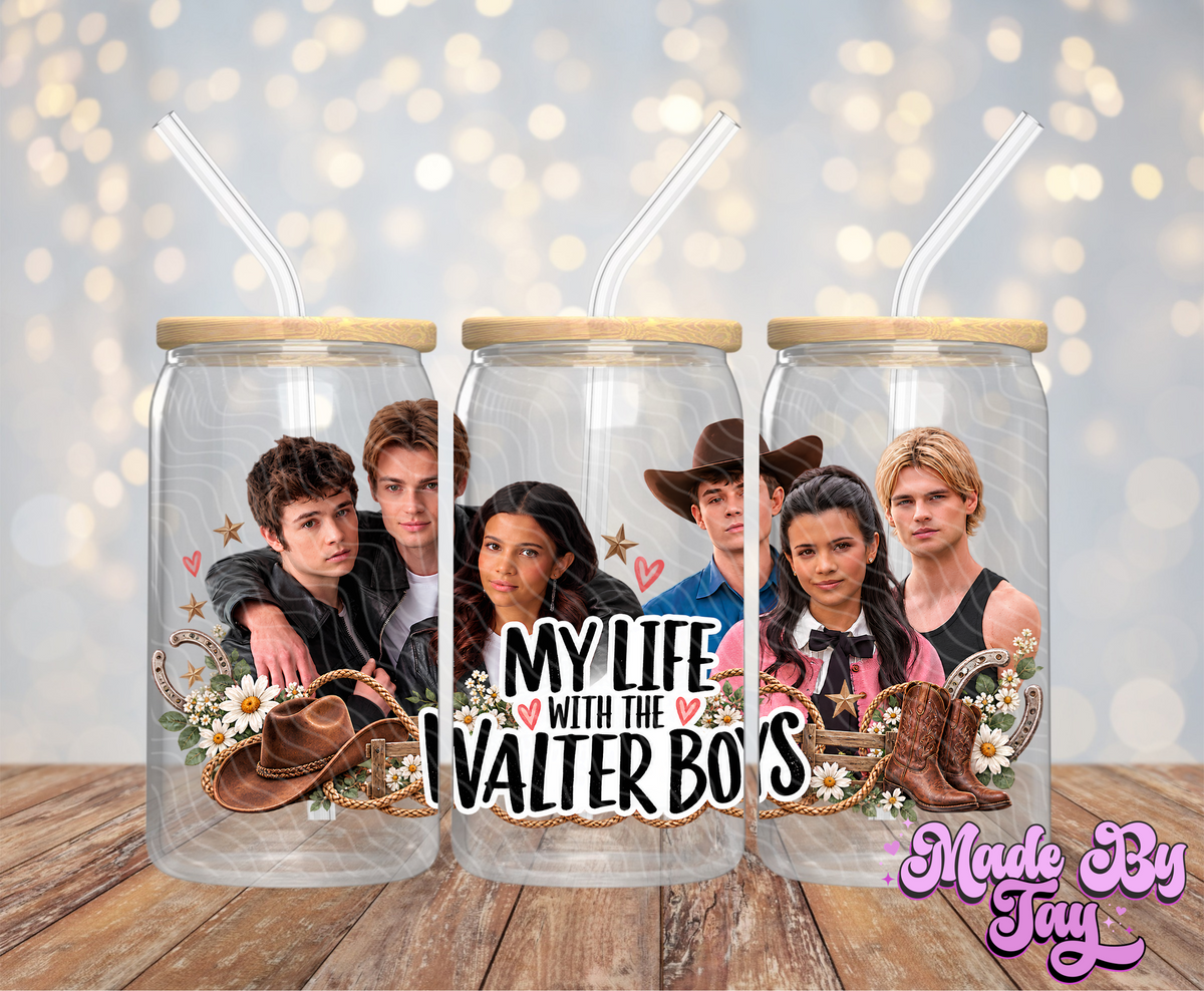 My L_fe With The W_lter B_ys - 16OZ UV DTF Wrap