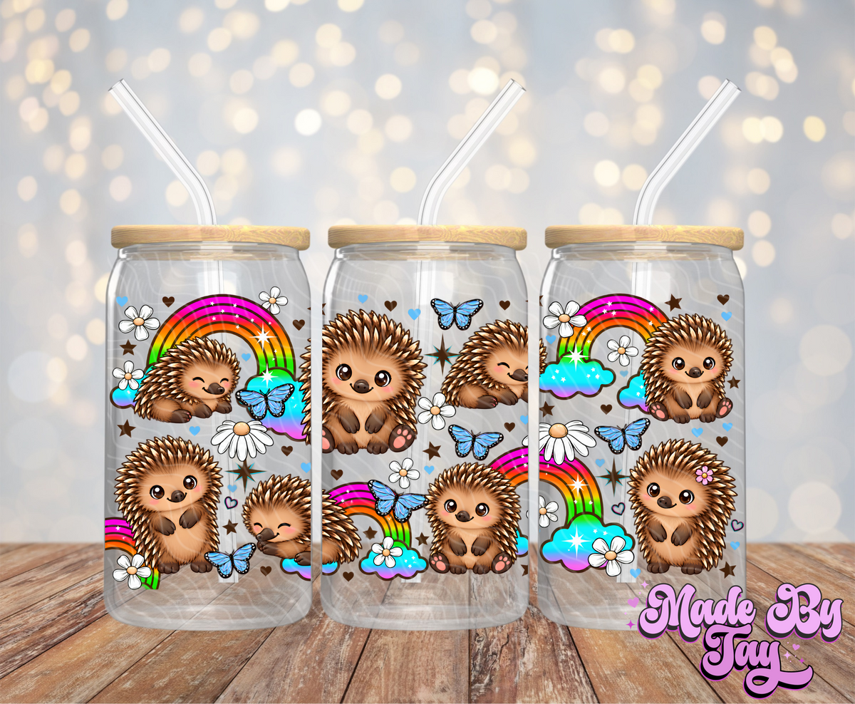 Hedgehog - 16OZ UV DTF Wrap