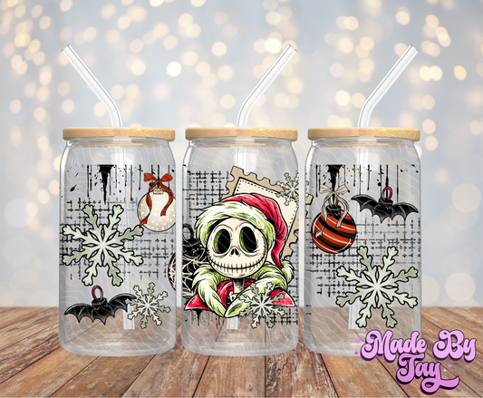 J_ck Christmas - 16OZ UV DTF Wrap