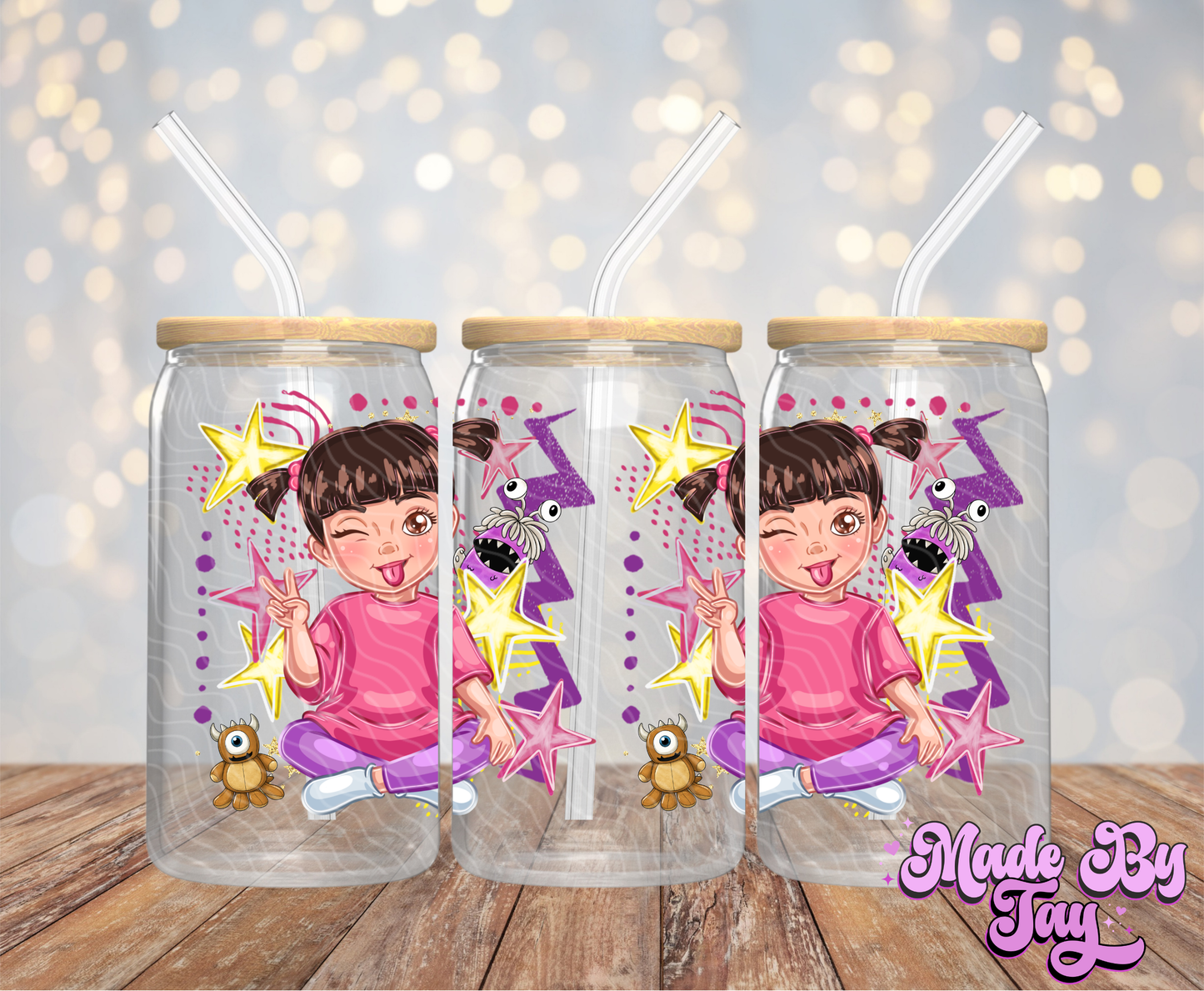 B__ Cheeky - 16OZ UV DTF Wrap
