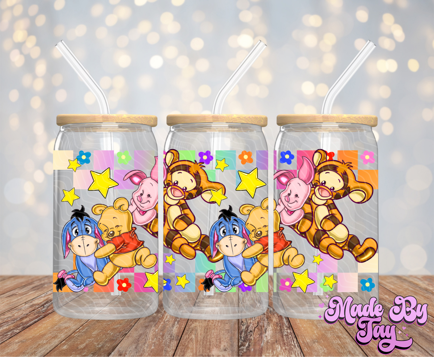 W_nnie & Friends - 16OZ UV DTF Wrap